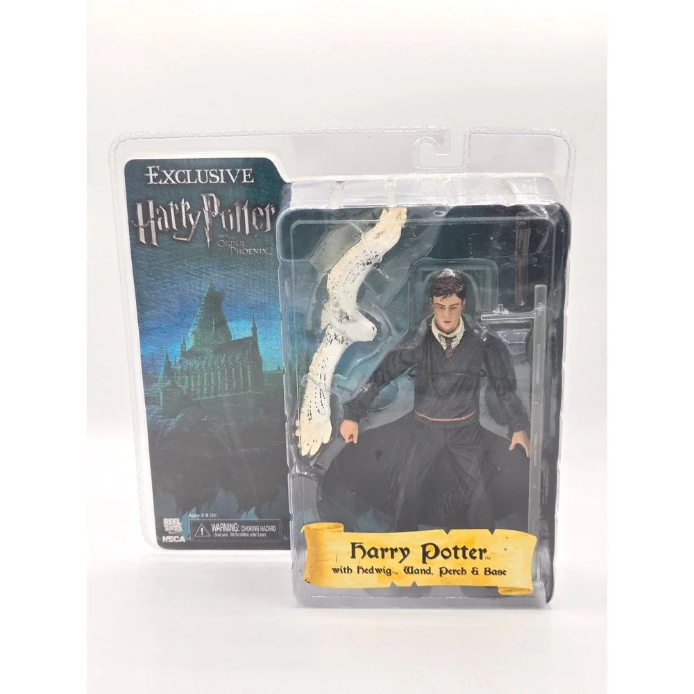 Harry Potter Order of Phoenix NECA Action Figure w Hedwig Exclusive